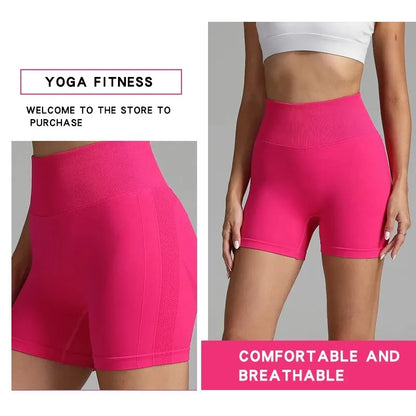 Body Con Gym Yoga Shorts for Women